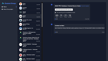 Everest ransomware claims breach of consumer tech giant ASUS