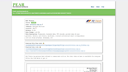 Exclusive: WA IT services firm Alt Vision listed by PEAR ransomware group