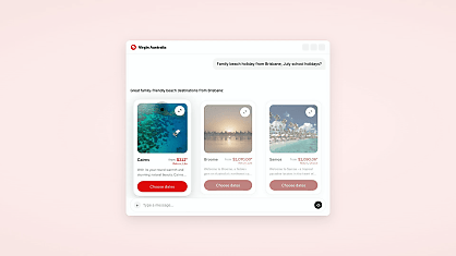 Virgin Australia rolls out ChatGPT flight search