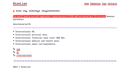 BianLian ransomware gang targets Save the Children International