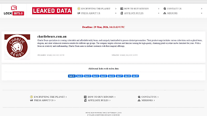 Exclusive: Cuddly toy maker Charlie Bears allegedly hacked