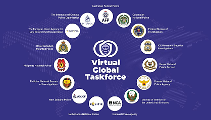 AFP takes lead of Virtual Global Taskforce combating child abuse material