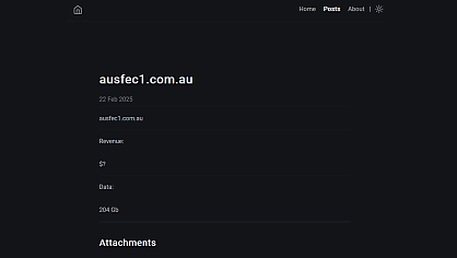 Exclusive: Aussie food distribution company listed on dark web leak site