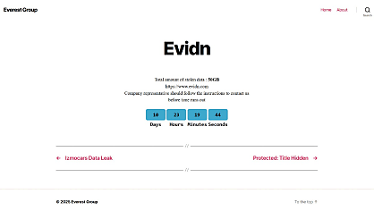 Exclusive: Everest ransomware gang lists Aussie company Evidn as a victim