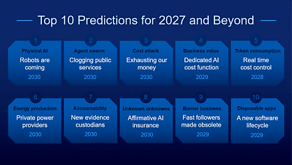 Things to come: Agentic explosions, AI costs, and the rise of the ‘evidence custodian’