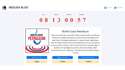 Exclusive: Medusa claims hack of Aussie fuel distributor North Coast Petroleum