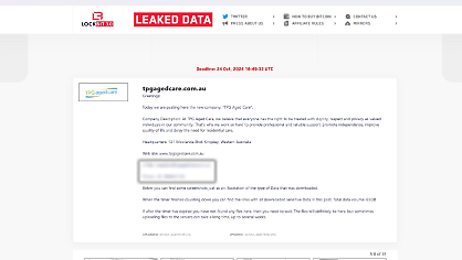 Exclusive: West Australian aged-care provider hit by alleged LockBit ransomware attack