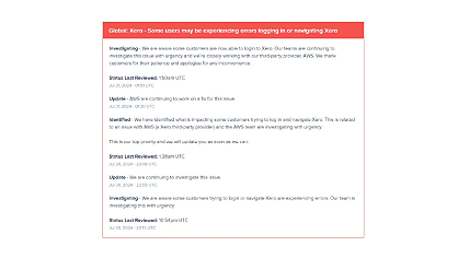 NZ-headquartered accounting firm Xero goes down globally