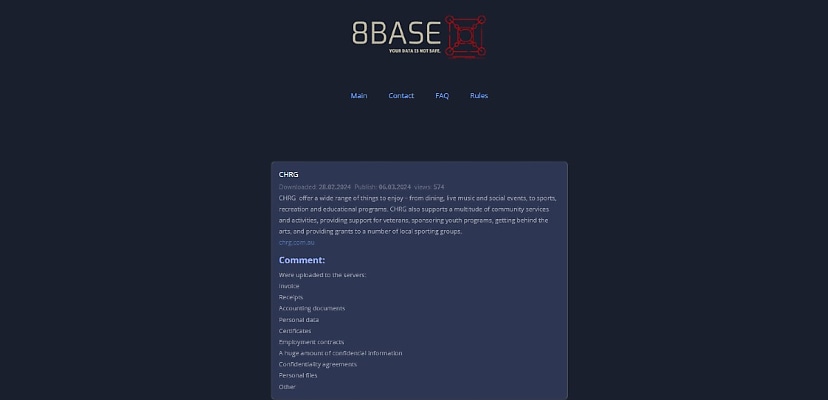 Castle Hill RSL Group confirms data compromised in 8Base hack