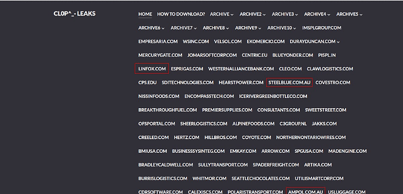 Exclusive: Clop ransomware gang lists Ampol, Linfox, and Steel Blue as victims