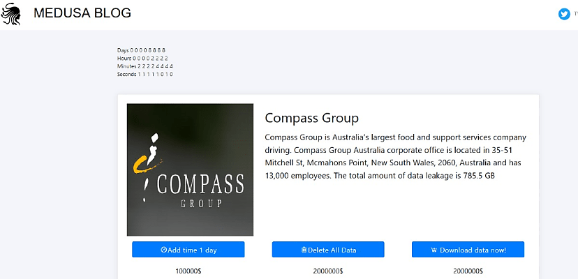 Exclusive: Sydney-based Compass Group confirms Medusa ransomware attack