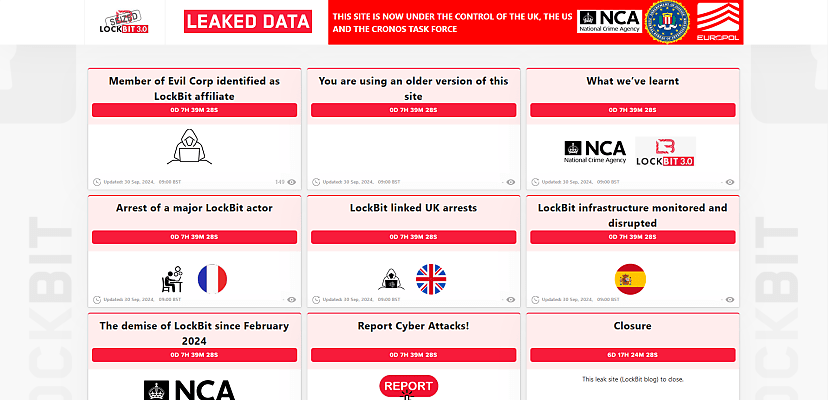 Seized LockBit site reappears as Operation Cronos teases new arrests