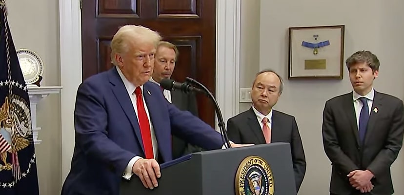Trump announces US$500bn AI infrastructure investment with AI giants