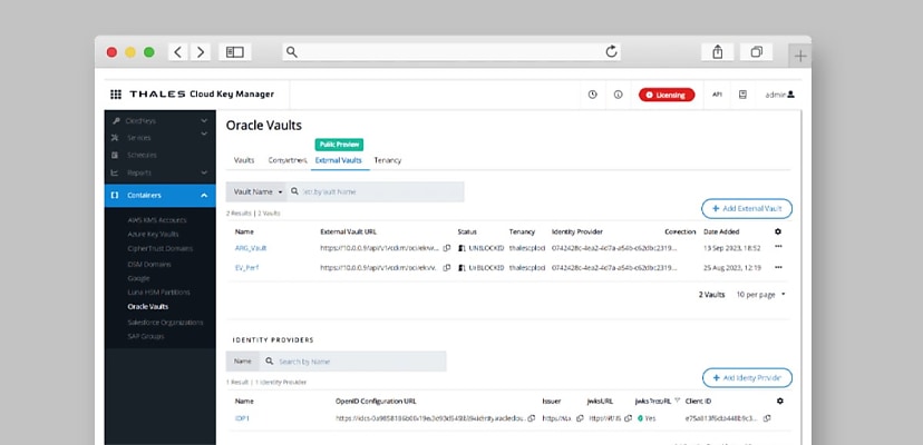 Thales launches external key management for Oracle Cloud Infrastructure