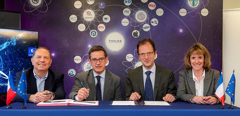 Thales secures cyber security contract with ESA satellite program