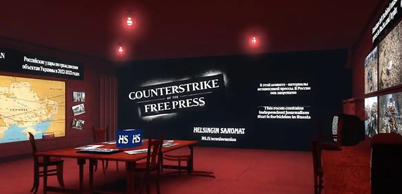 Journalists use CS:GO to bypass Russian censorship of Ukraine war