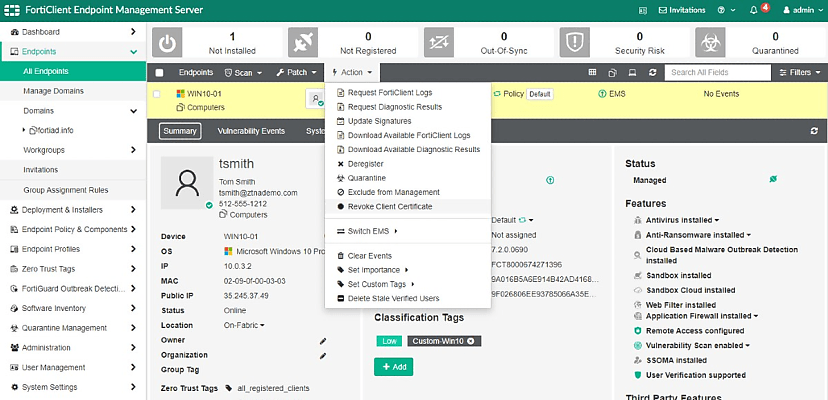 ACSC releases Critical Alert over Fortinet’s FortiClientEMS vulnerability