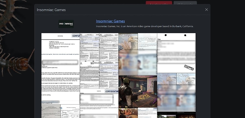 Snikt! Rhysida dumps more than a terabyte of Insomniac Games' internal data