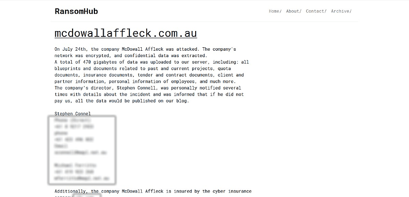 Exclusive: Aussie engineering firm confirms RansomHub ransomware attack