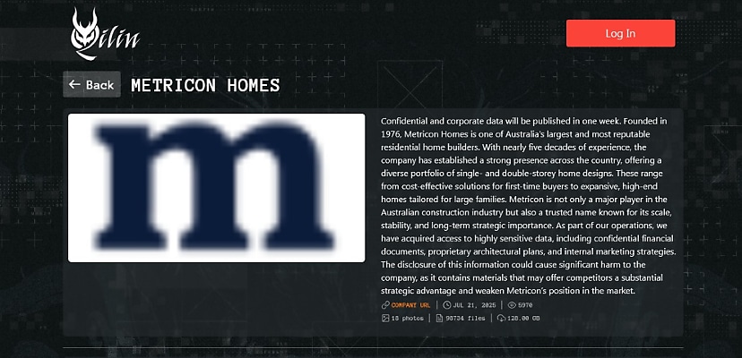 Exclusive: Australia’s largest home builder confirms ransomware attack