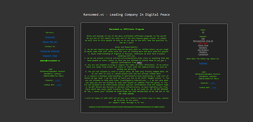 New Ransomed ransomware group leverages data protection laws to bully victims
