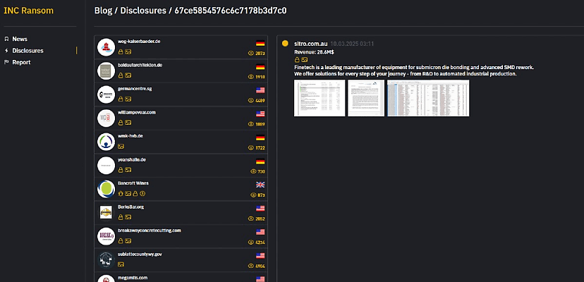 Exclusive: INC Ransom claims hack of Sitro Group Australia