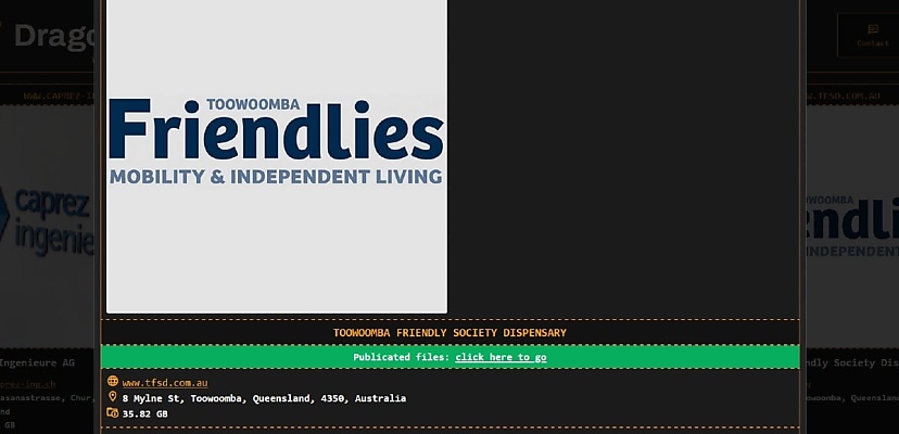 Exclusive: DragonForce ransomware claims hack of Toowoomba Friendlies Society Dispensary