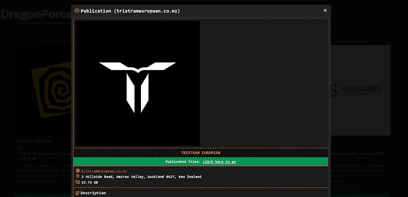 Exclusive: Kiwi car dealership Tristram European listed by DragonForce ransomware