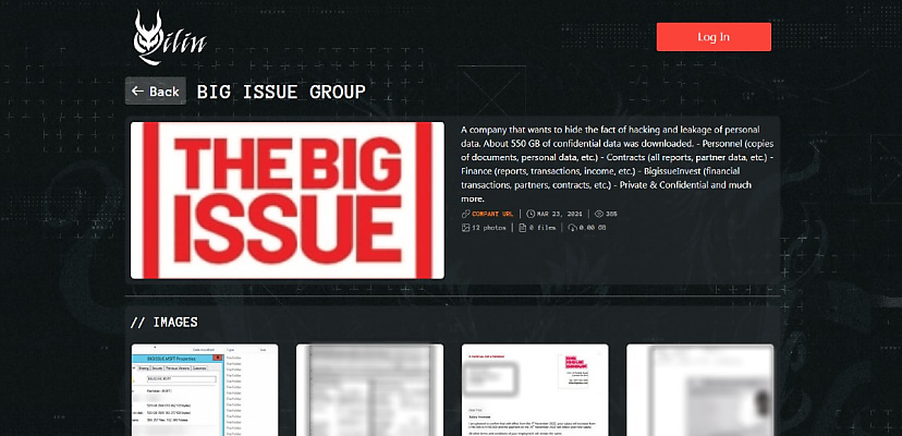 The UK’s Big Issue Group allegedly hacked by Qilin ransomware group