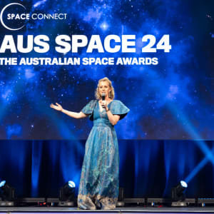Guests celebrating at last year's Australian Space Awards