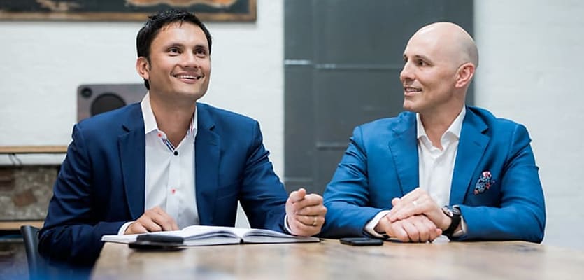 ARG joint managing directors Guntur Reid and Sean Porlier ojdmuy