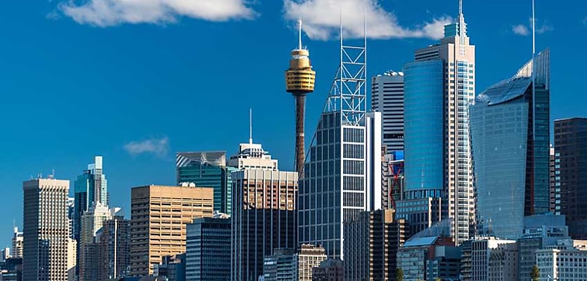 Sydney skyline CBD lw