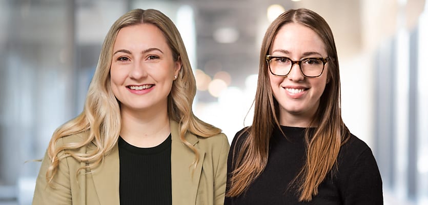Grace Ormsby and Juliet Helmke REB