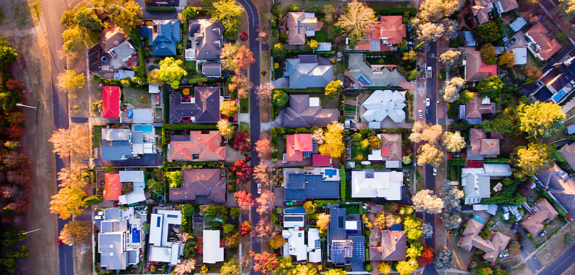 aerial property top reb wkyb7f