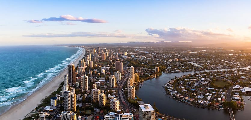 gold coast coastal suburbs sunset reb nva06i
