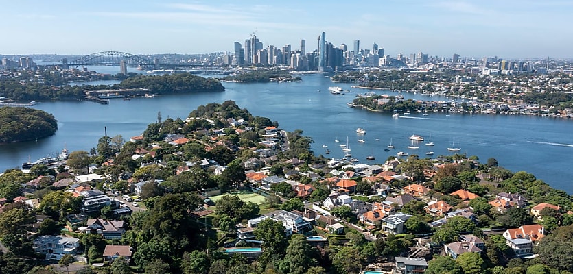 greenwich sydney aerial suburbs reb fh9cx2