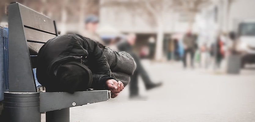 homeless person reb casz4o