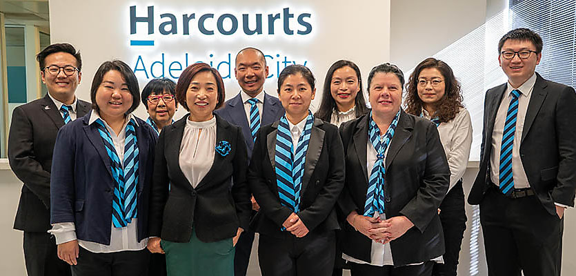 Harcourts new Adelaide reb