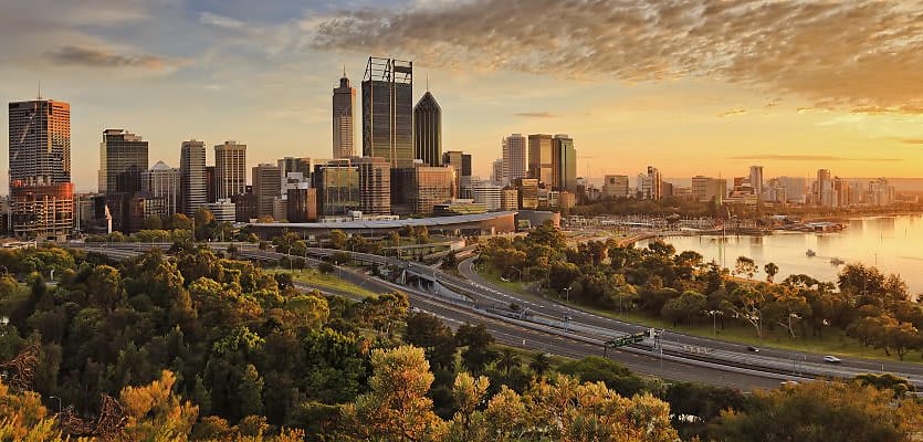 perth skyline sunset reb 1