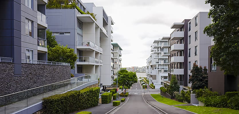 sydney apartment block reb