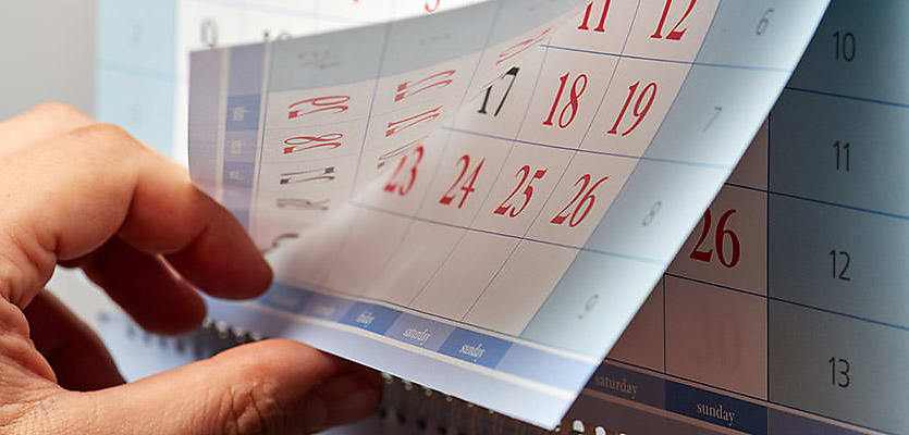 wall calendar reb