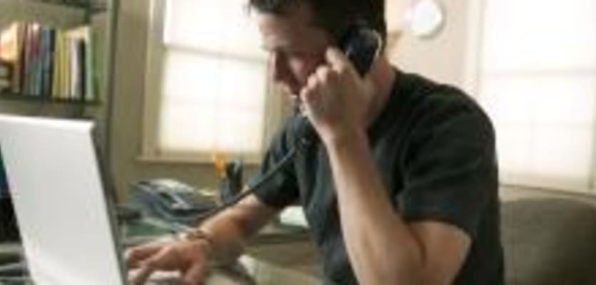 phone call man