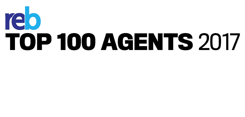 reb top 100 agents 2017 news 2
