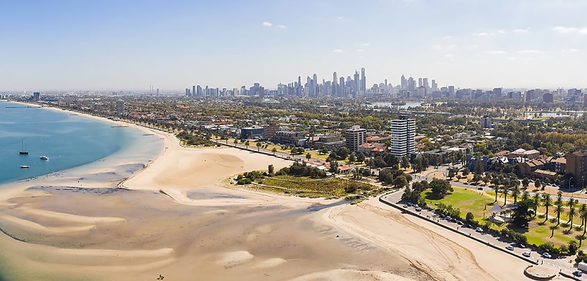 st kilda melbourne aerial reb tvaygm