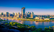 brisbane river skyline reb jaawax
