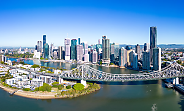 qld brisbane bridge aerial reb z3qqus