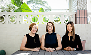 Rebecca Mitchell with Simone Date Chong and Clare Gray from Raine Horne North Shore fj2kfs