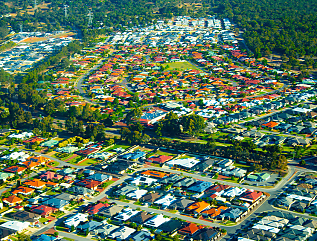 perth suburbs aerial shot reb lbb5em