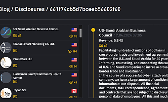 US Saudi Council Inc ransom cmxcw5