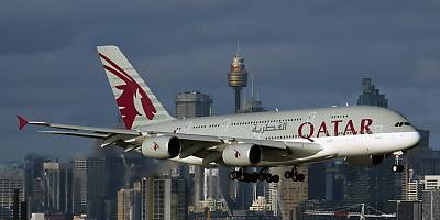 AIRBUS A380 QATAR SYD NOV16 RF 5K5A3102